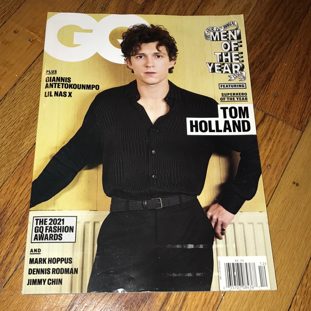 GQ Tom Holland Magazine